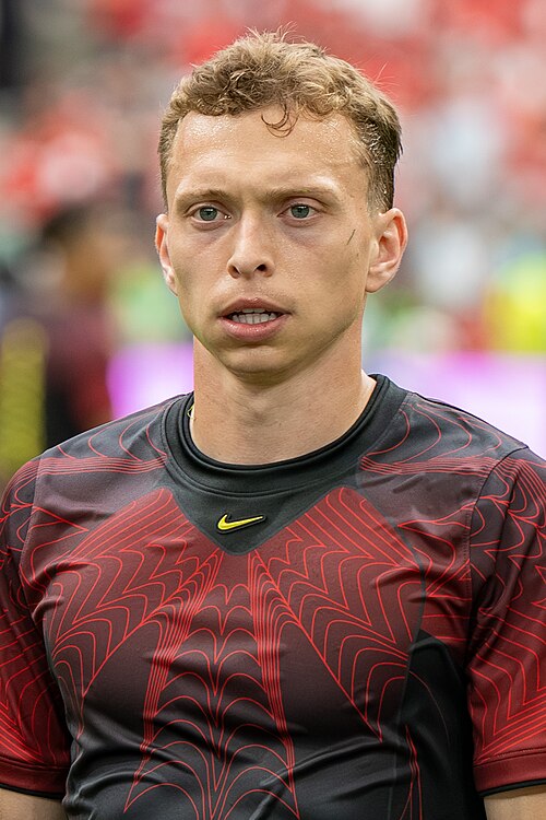 Alistair Johnston during Canada v Qatar on 18 June 2026 at the 2026 FIFA World Cup