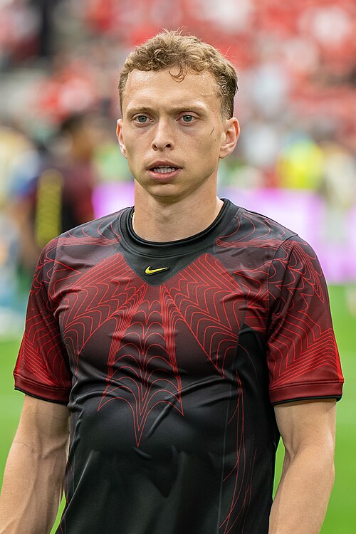 Alistair Johnston during Canada v Qatar on 18 June 2026 at the 2026 FIFA World Cup