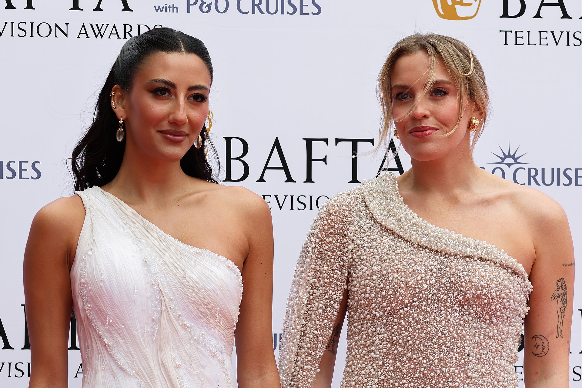 Ally Mackintosh & Georgina Forsyth-Read at the TV BAFTA red carpet, May 26