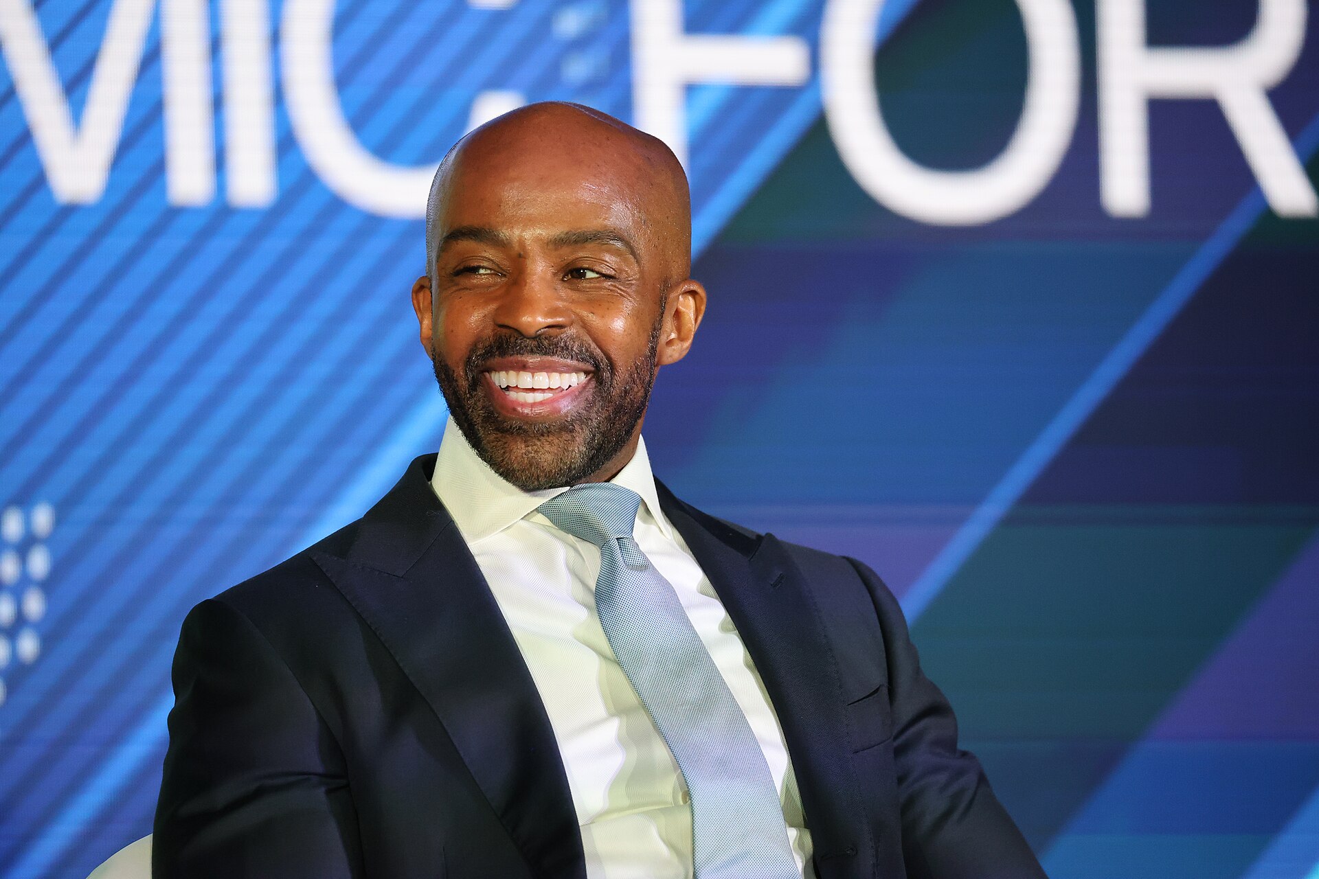 Alphonso David, CEO of the Global Black Economic Forum, at Essence Festival Global Black Economic Forum 2025 01