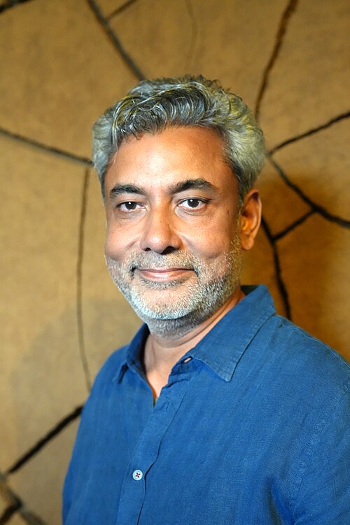 Alwar Balasubramaniam, Indian artist, at the India Pavilion at the 2026 Venice Biennale