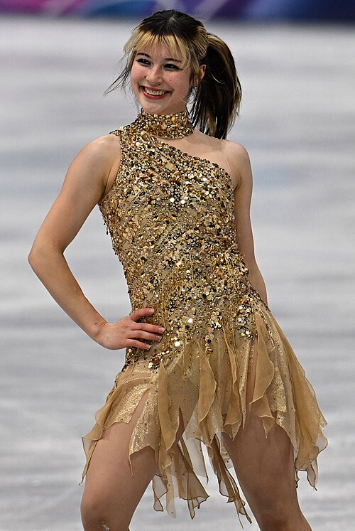 MILAN, ITALY - 19 FEBRUARY 2026: Alysa LIU of United States compete during the Figure Skating Women Single Skating Free Skating at the Olympic Winter Games Milano Cortina 2026 Milano Ice Skating Arena on February 19, 2026 in Milan, Italy