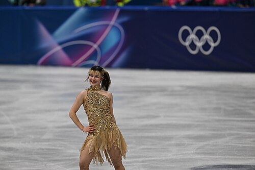MILAN, ITALY - 19 FEBRUARY 2026: Alysa LIU of United States compete during the Figure Skating Women Single Skating Free Skating at the Olympic Winter Games Milano Cortina 2026 Milano Ice Skating Arena on February 19, 2026 in Milan, Italy