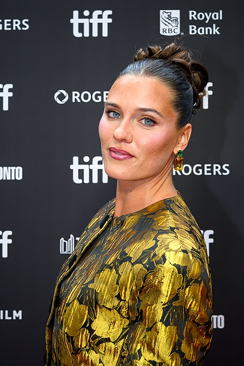Alysha Newman at the screening of Run Terry Run at the 2026 Toronto International Film Festival.