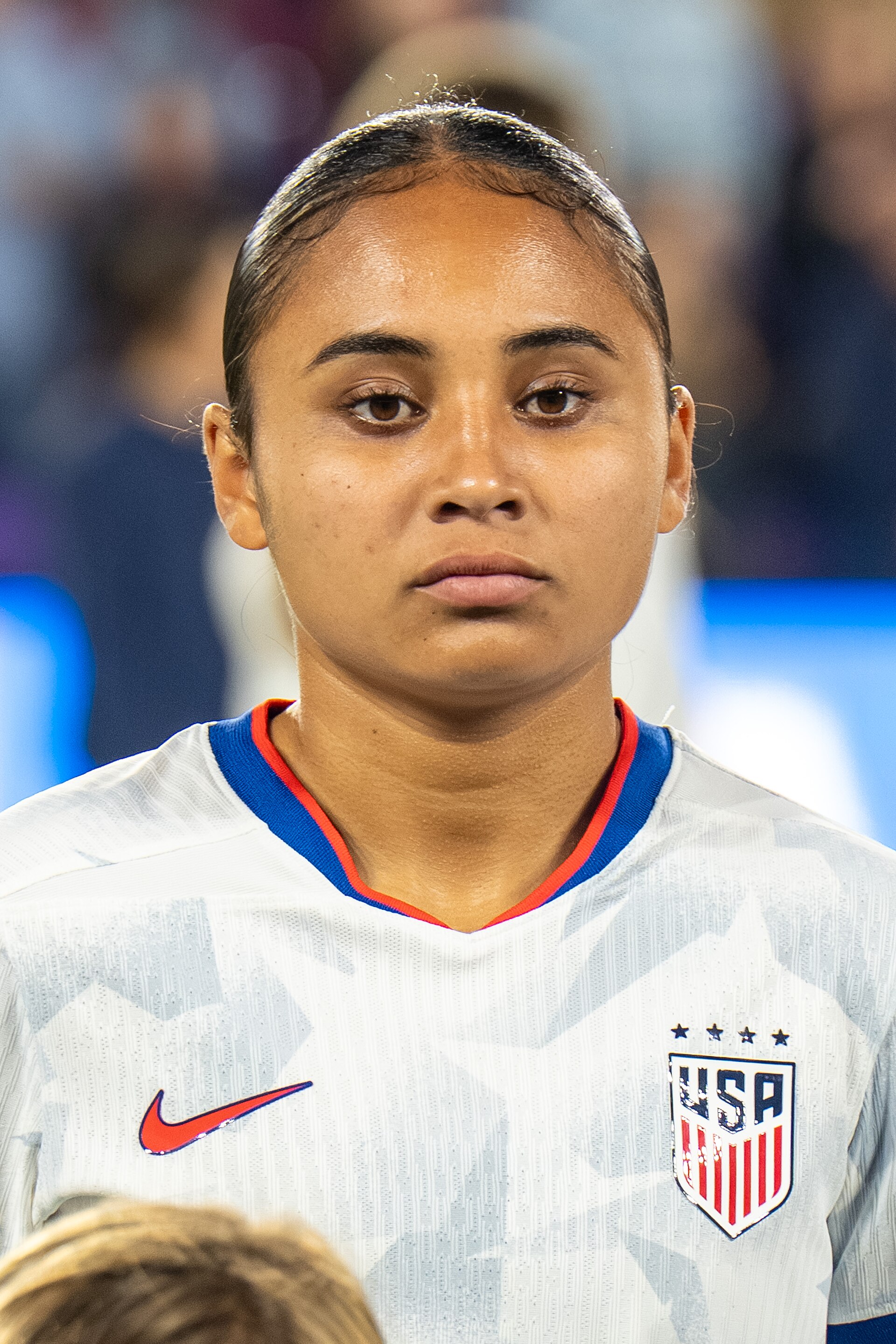 Alyssa Thompson during United States Women's Soccer Team vs Italy Women's National Football Team on November 28 2025