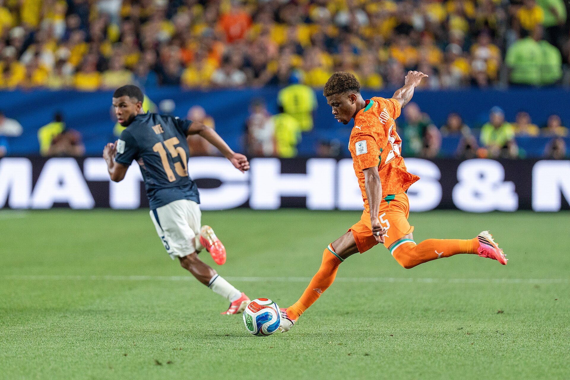 Amad Diallo during Côte d'Ivoire v Ecuador on 14 June 2026 at the 2026 FIFA World Cup