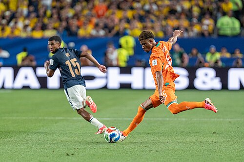 Amad Diallo during Côte d'Ivoire v Ecuador on 14 June 2026 at the 2026 FIFA World Cup