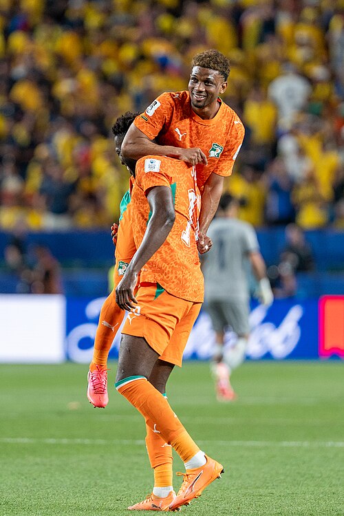 Amad Diallo during Côte d'Ivoire v Ecuador on 14 June 2026 at the 2026 FIFA World Cup