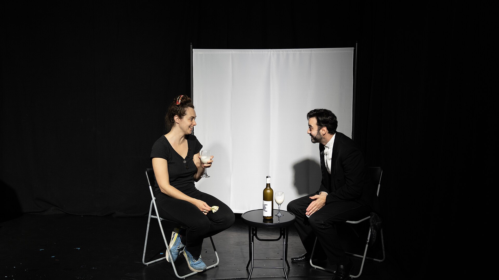 Amadeo Fusca at the 2024 Edinburgh Festival Fringe for The Conductor