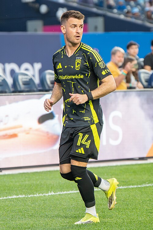 Amar Sejdic during New York City FC vs Columbus Crew on May 10, 2026