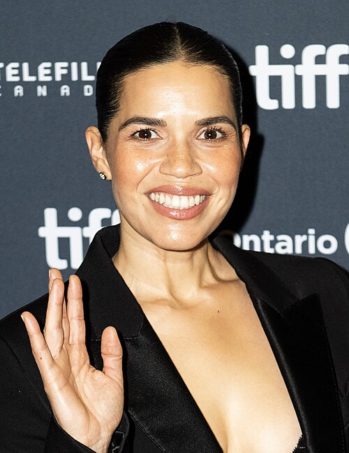 America Ferrera on the red carpet for film "The Lost Bus" at the 2025 Toronto International Film Festival
