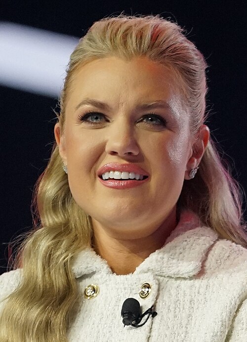 Erika Kirk presenting the Charlie Kirk Courage Award at AmericaFest 2025 (December 20, 2025)