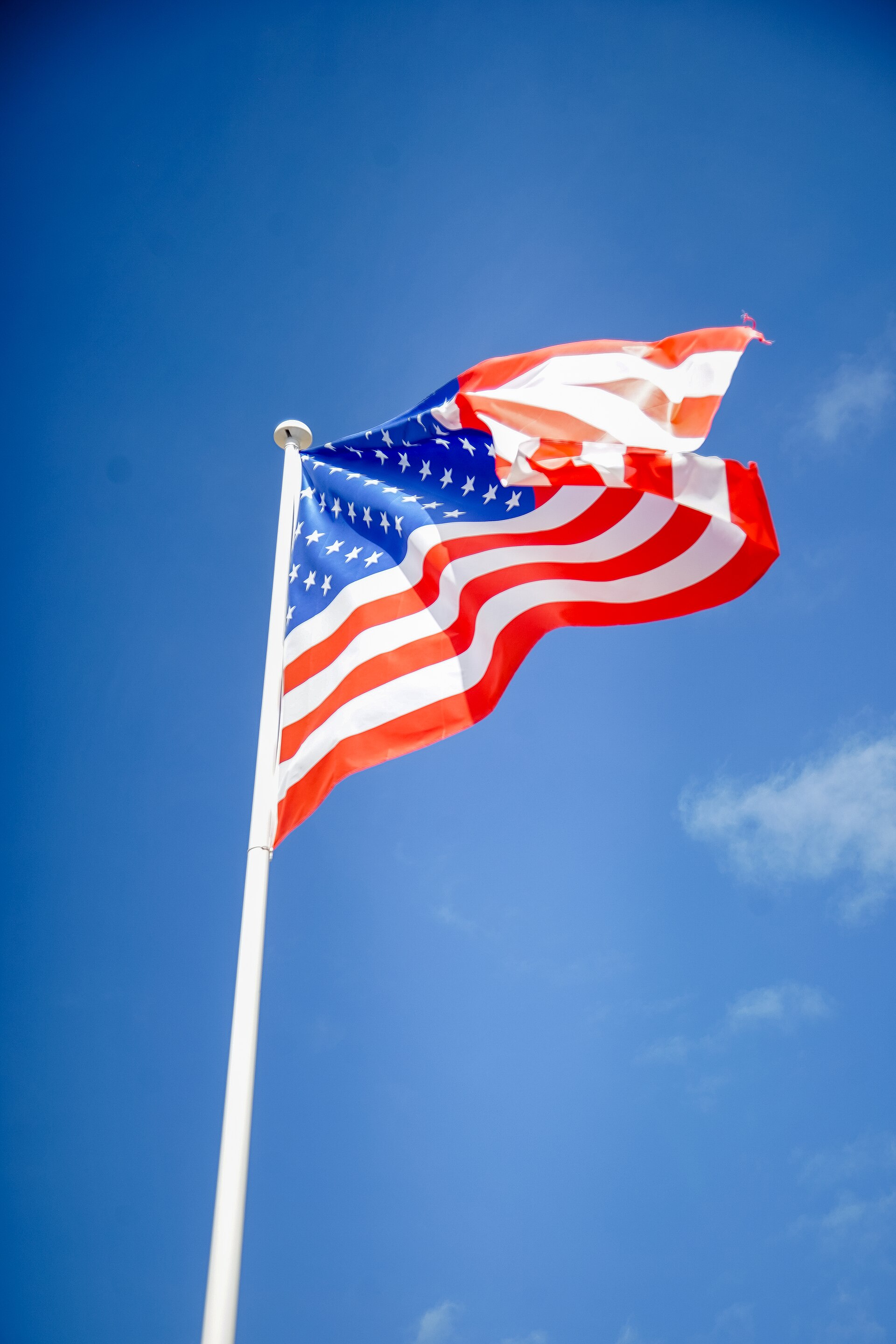 American Flag during the Deauville American Film Festival