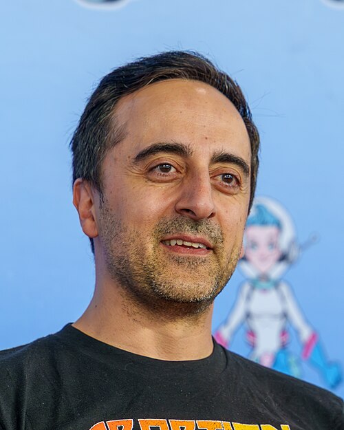 Amir Talai, voice actor, at GalaxyCon Nashville in Nashville, TN in May 2026