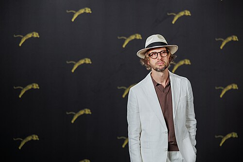 Anders Danielsen Lie attends "Brave New Love" photocall during the 79th Locarno Film Festival on August 09, 2026 in Locarno, Switzerland.