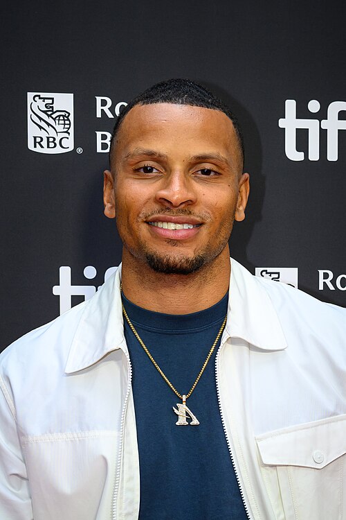 Andre De Grasse at the screening of Run Terry Run at the 2026 Toronto International Film Festival.