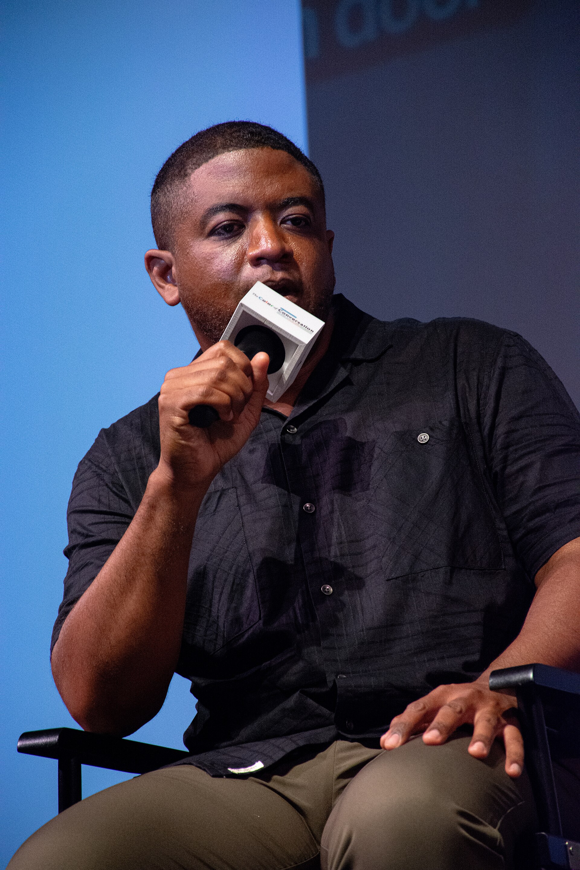 Andre Gaines Speaking After Screening “The  Dutchman”