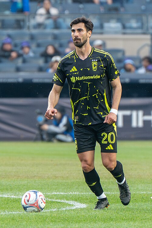 Andre Gomes during New York City FC vs Columbus Crew on May 10, 2026