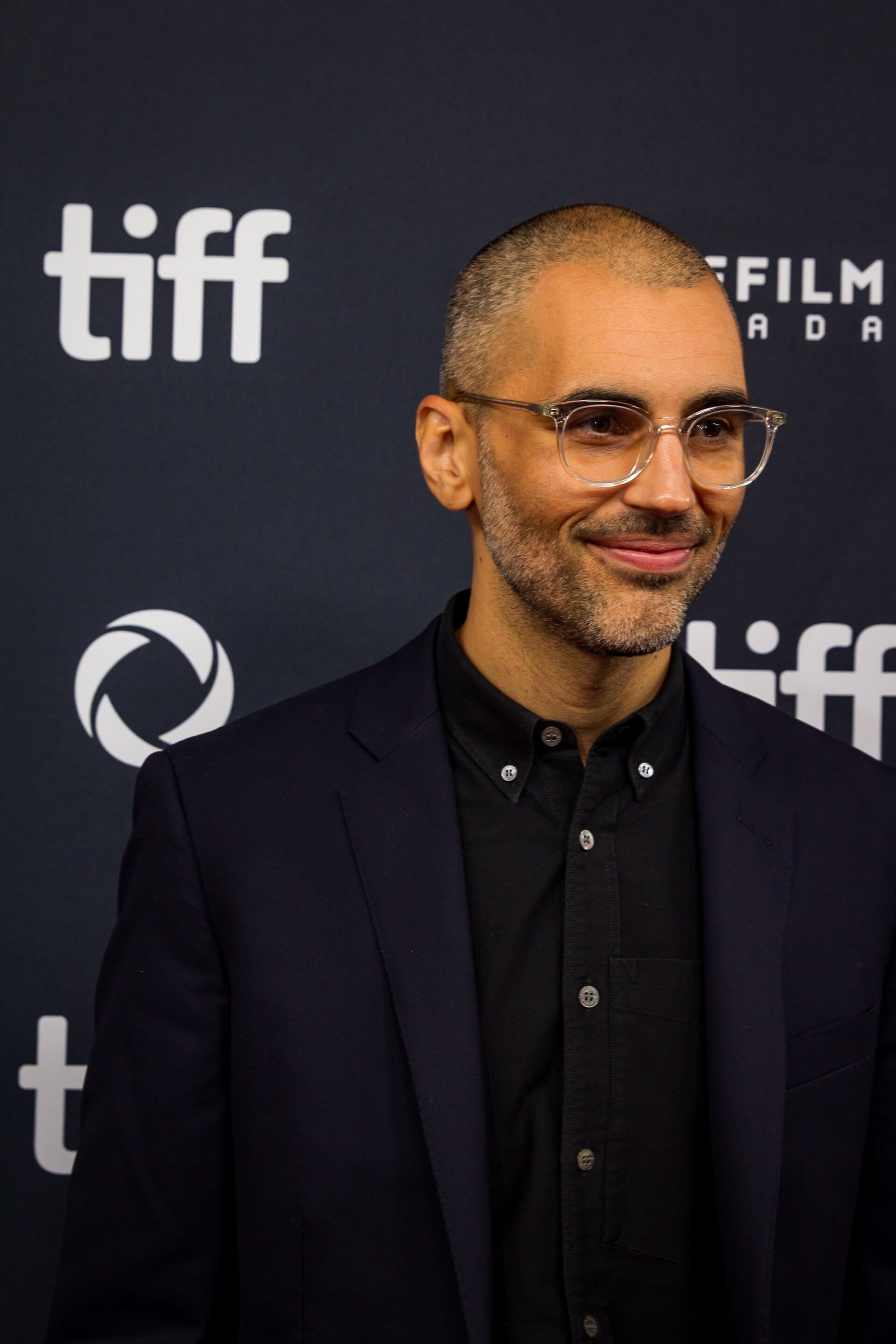 Andrew DeYoung, director, at the 2024 Toronto International Film Festival (TIFF) for the movie Friendship.