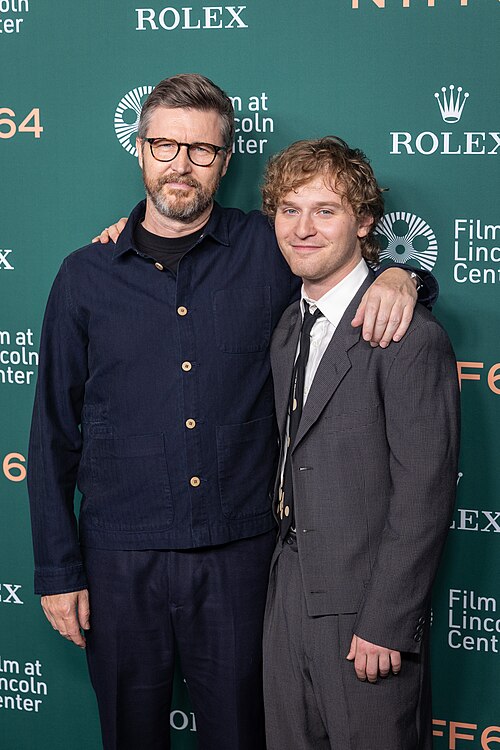 Andrew Haigh and Fred Hechinger at the 2026 New York Film Festival