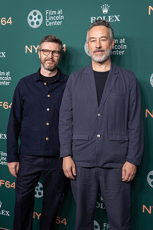 Andrew Haigh and Jonathan Alberts at the 2026 New York Film Festival