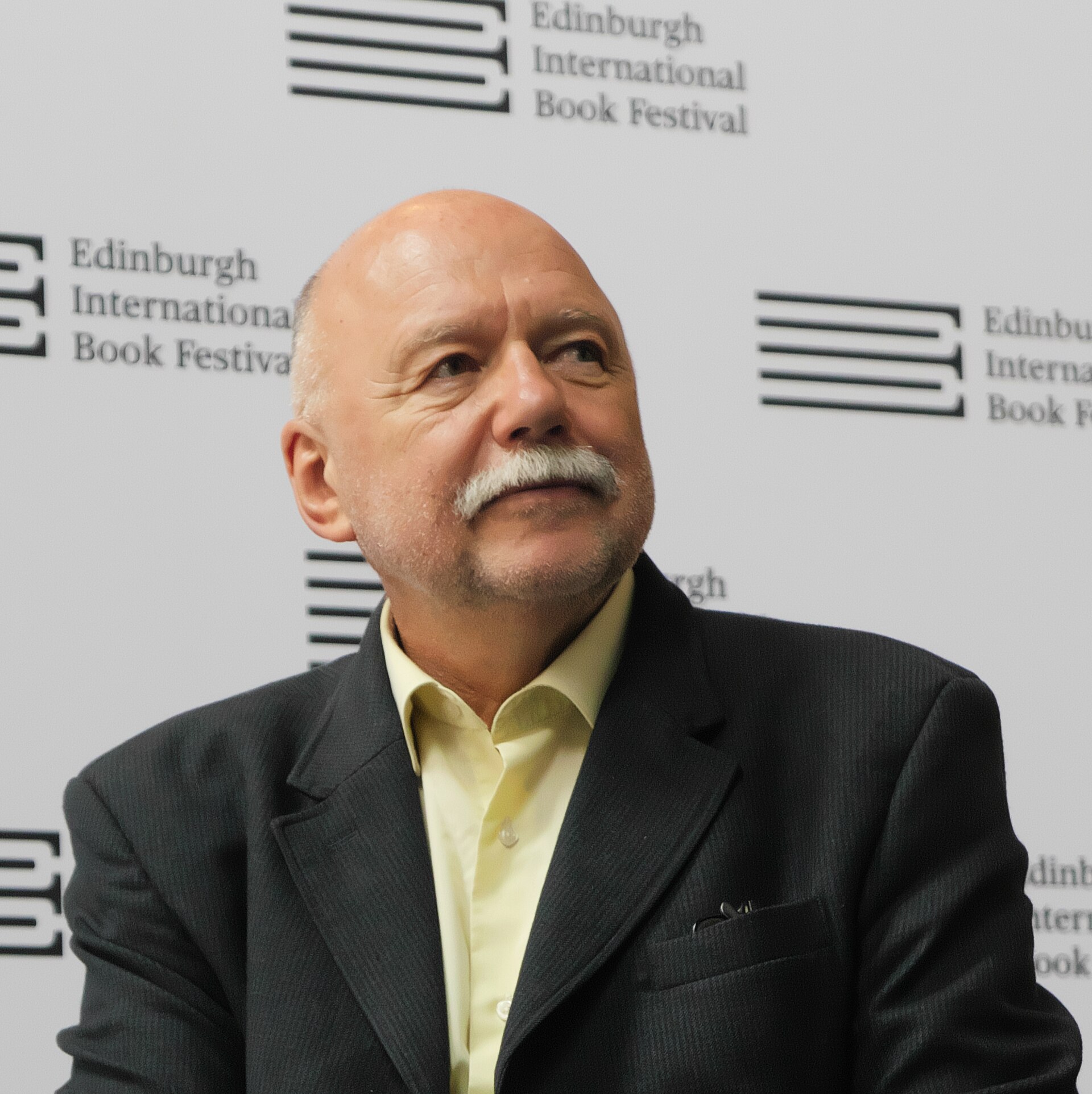 Andrey Kurkov at the 2025 Edinburgh International Book Festival