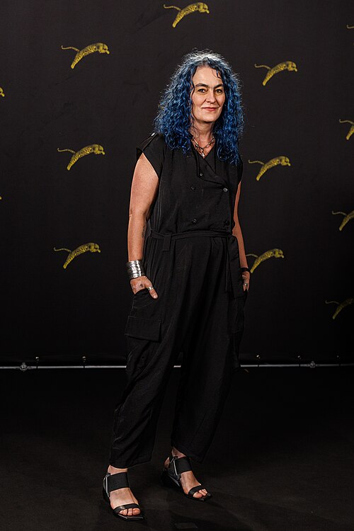 Angélica Castelló attends "Lejos de los arboles" photocall during the 79th Locarno Film Festival on August 13, 2026 in Locarno, Switzerland.