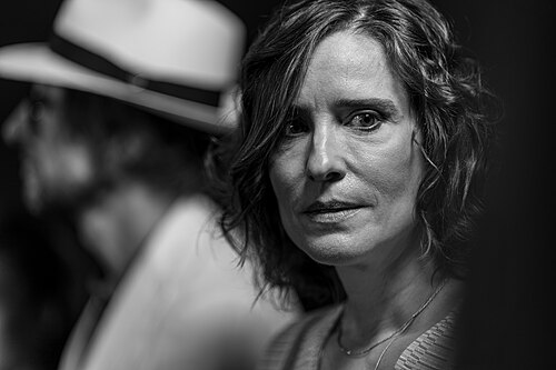 Angeliki Papoulia at the 2026 Locarno Film Festival