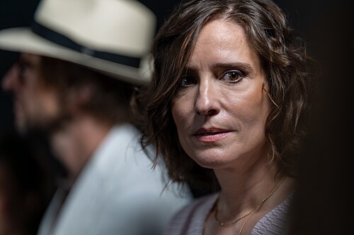 Angeliki Papoulia at the 2026 Locarno Film Festival