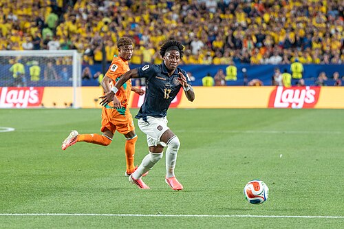 Angelo Preciado during Côte d'Ivoire v Ecuador on 14 June 2026 at the 2026 FIFA World Cup