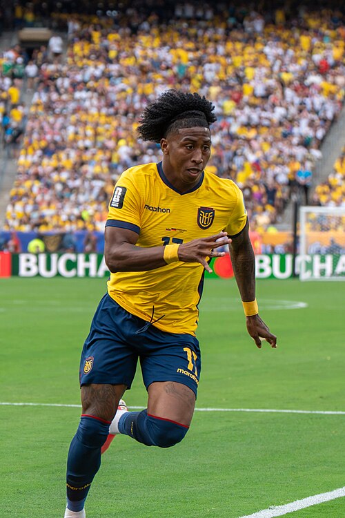 Angelo Preciado during Ecuador v Germany on 25 June 2026 at the 2026 FIFA World Cup