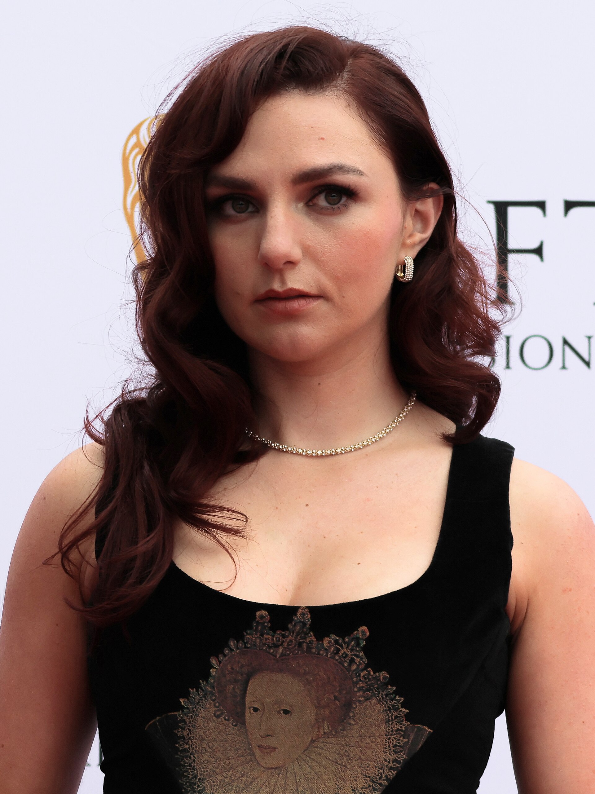 Ania Magliano at the TV BAFTA red carpet 2026