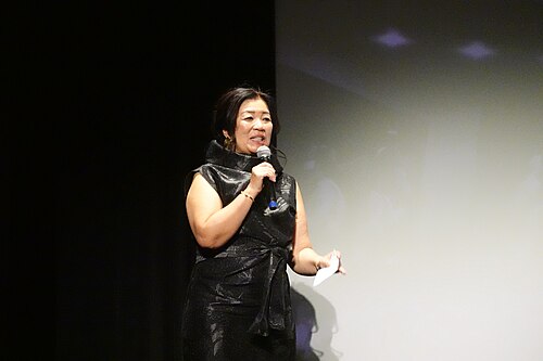 Anita Lee, Chief Programming Officer of TIFF, at the premiere of The Housewife on September 10, 2026 at 2026 TIFF