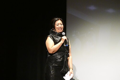 Anita Lee, Chief Programming Officer of TIFF, at the premiere of The Housewife on September 10, 2026 at 2026 TIFF