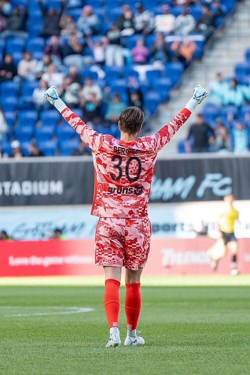 Ann Katrin Berger during Gotham FC v Racing Louisville on May 3, 2026