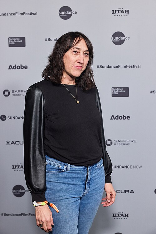 Anne Alvergue at the 2026 Sundance Film Festival for Some Kind of Refuge