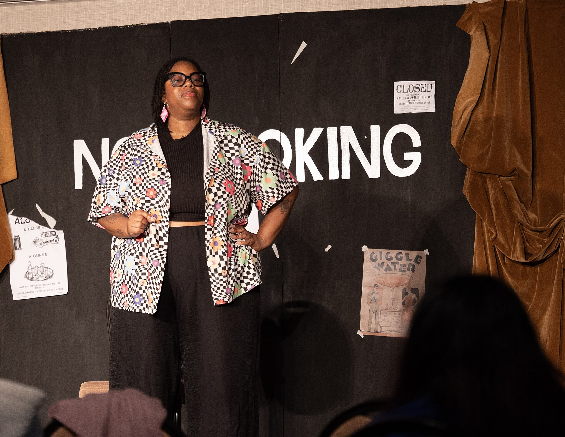 Ansa Edim at the 2024 Edinburgh Festival Fringe for Is This Normal?