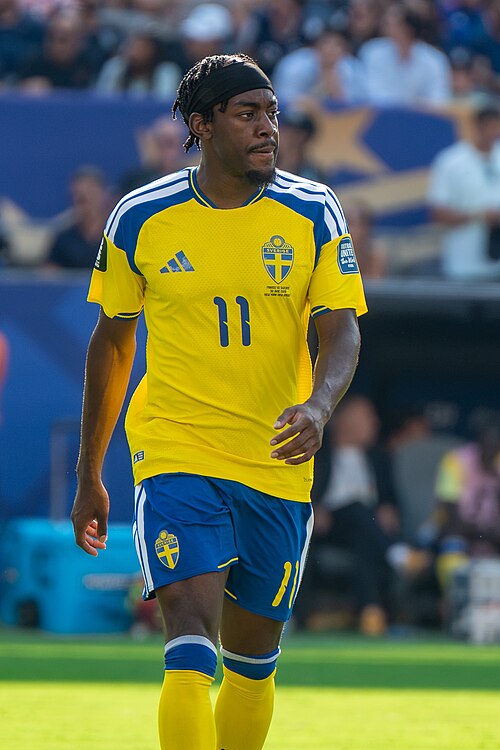 Anthony Elanga during France v Sweden at the 2026 FIFA World Cup