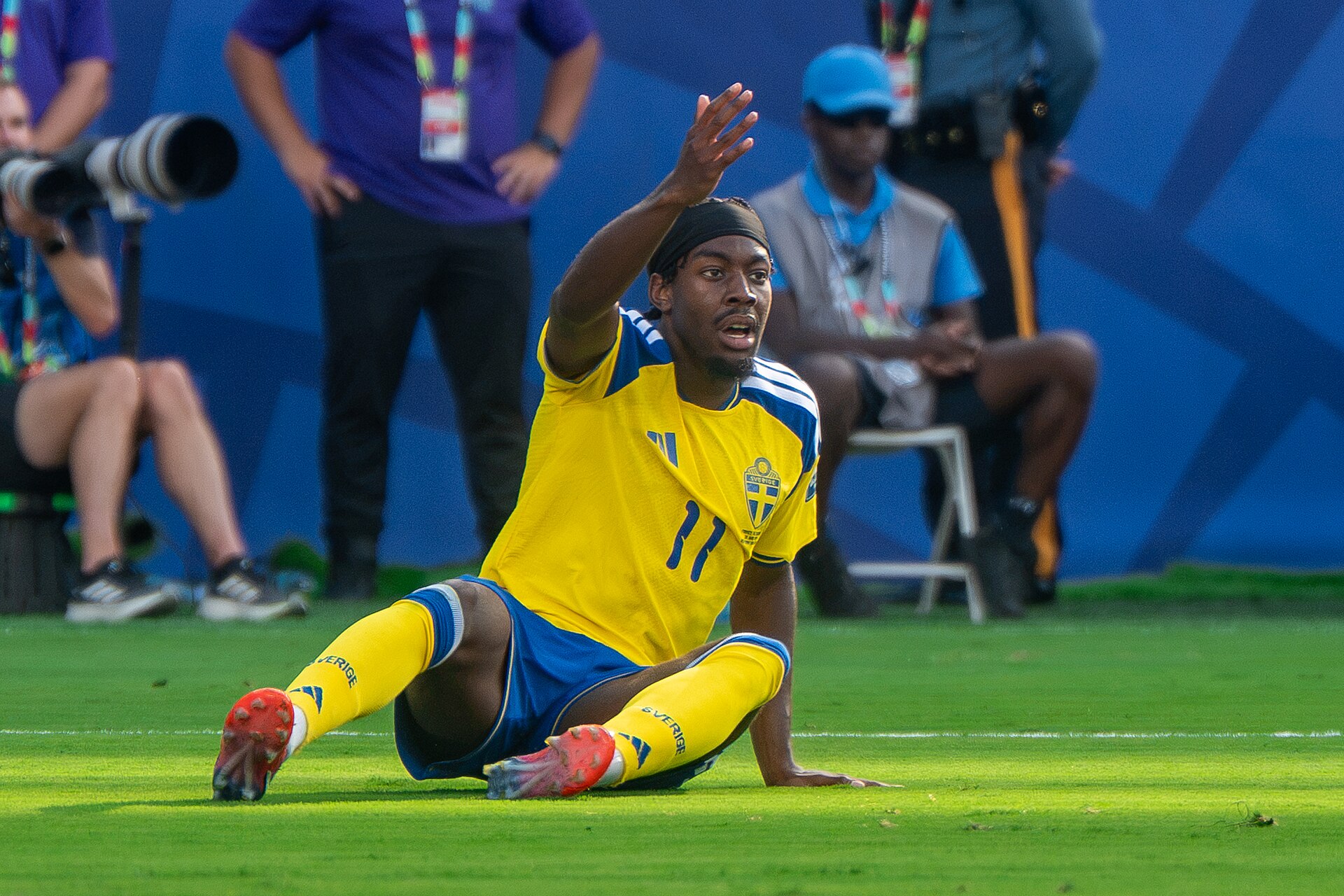 Anthony Elanga during France v Sweden at the 2026 FIFA World Cup