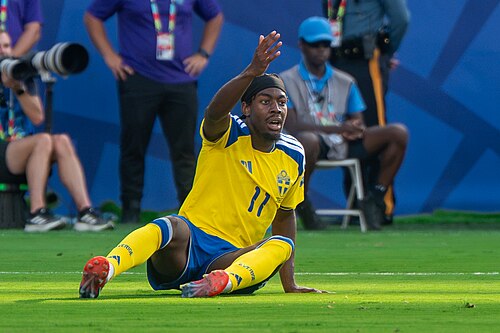 Anthony Elanga during France v Sweden at the 2026 FIFA World Cup