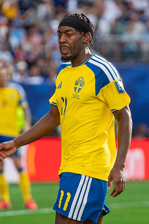 Anthony Elanga during France v Sweden at the 2026 FIFA World Cup