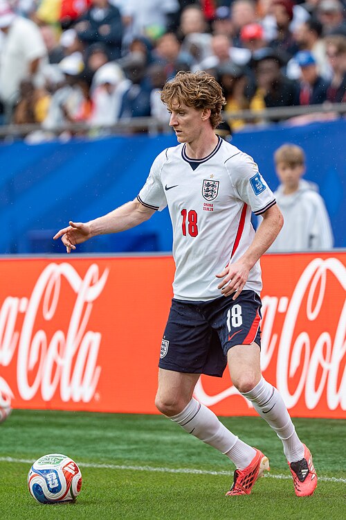 Anthony Gordon during England v Ghana on 23 June 2026 at the 2026 FIFA World Cup