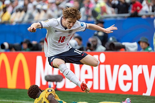 Anthony Gordon during England v Ghana on 23 June 2026 at the 2026 FIFA World Cup