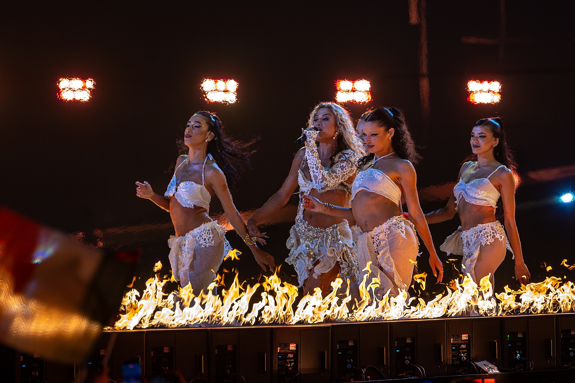 Antigoni performing JALLA, representing Cyprus in the 2nd Semi Final of the 2026 Eurovision Song Contest in Vienna