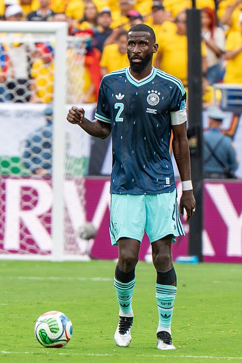 Antonio Rudiger during Ecuador v Germany on 25 June 2026 at the 2026 FIFA World Cup