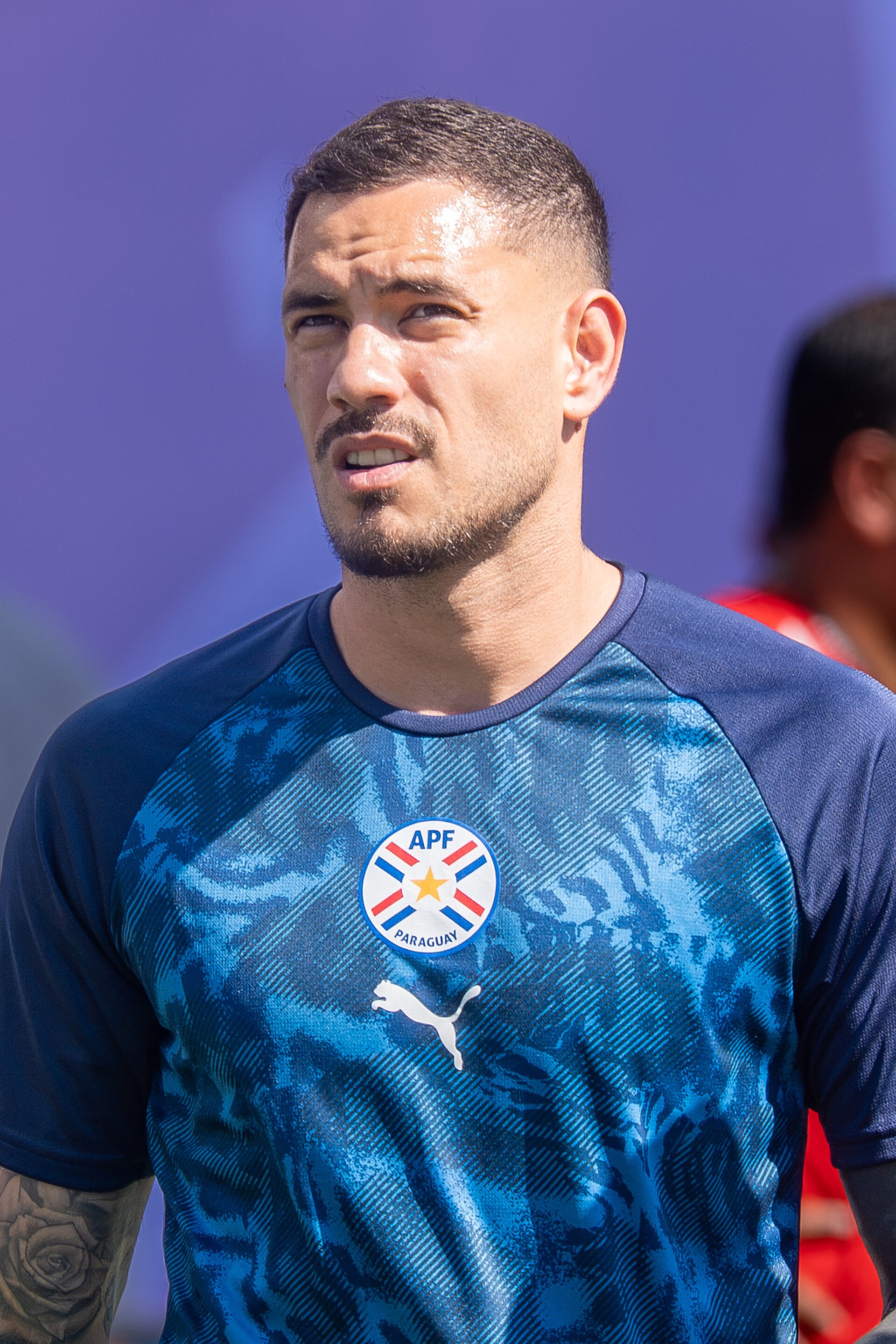 Antonio Sanabria during France v Paraguay at the 2026 FIFA World Cup
