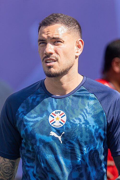 Antonio Sanabria during France v Paraguay at the 2026 FIFA World Cup