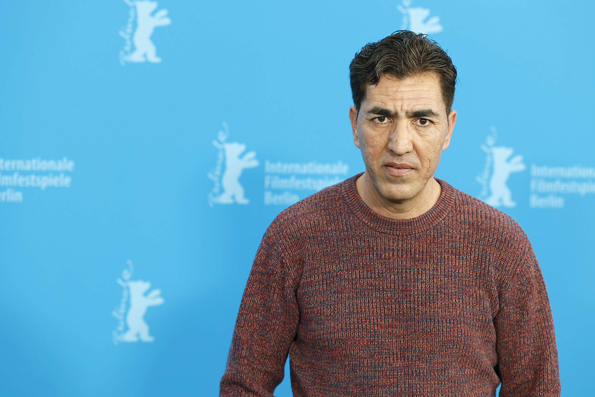 Anwar Hashimi poses at the "No Good Men" photocall  at Berlinale 2026 in Berlin, Germany