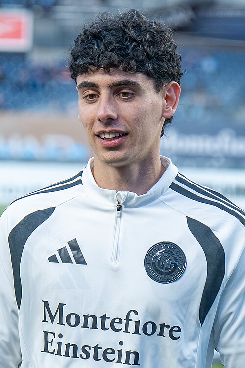 Arnau Farnós during New York City FC vs FC Cincinnati on April 22, 2026