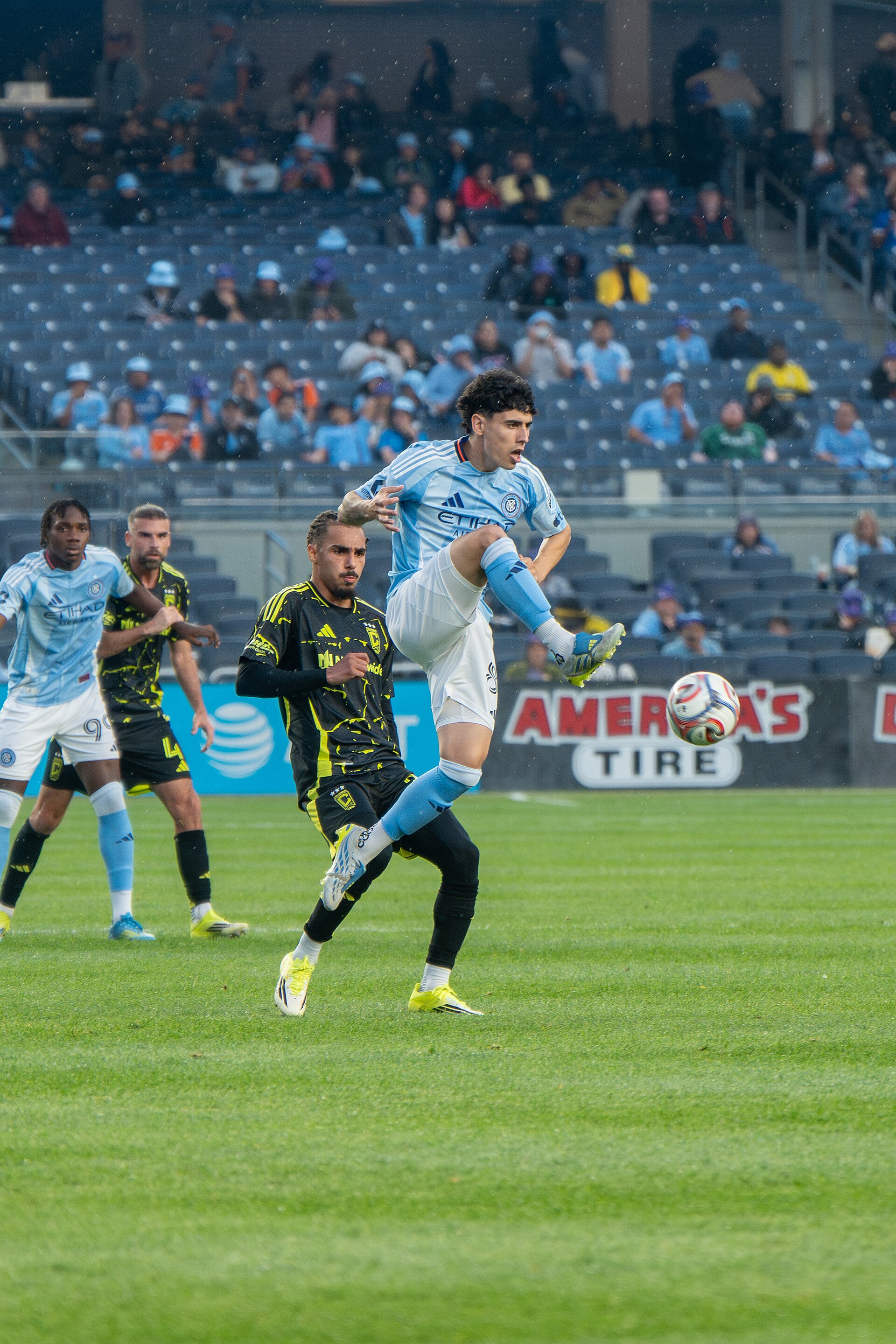 Arnau Farnos during New York City FC vs Columbus Crew on May 10, 2026